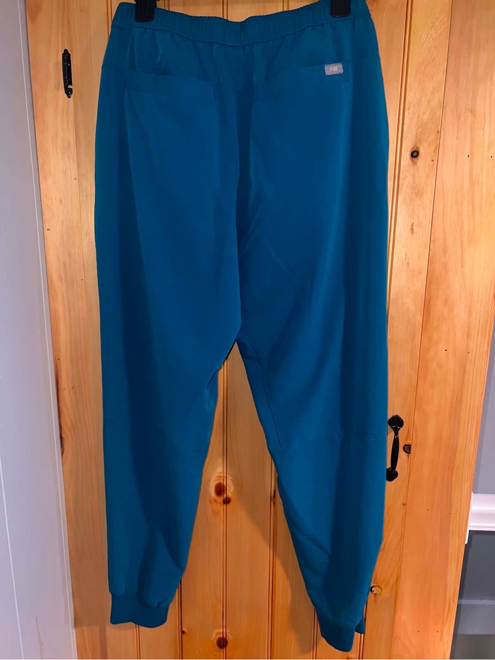 Figs Technical Collection Teal Scrub Pants- Womens Size Large - Picture 2 of 8